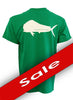 Mahi-Mahi Design SS T-Shirt - Kelly Green/White
