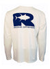 Offshore Performance Shirt LS - White/Navy