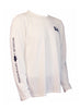 Offshore Performance Shirt LS - White/Navy