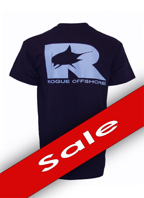 Marlin Logo SS T-Shirt - Navy