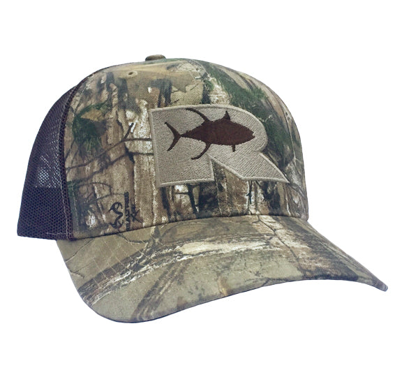 REALTREE Rogue Tuna Trucker Hat - Camo / Chocolate