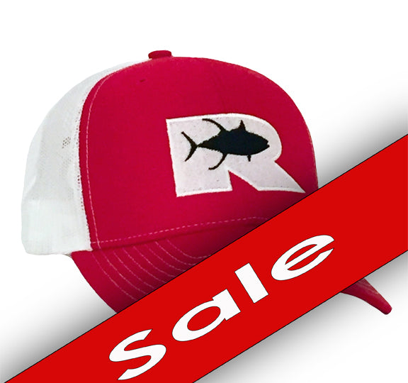 Rogue Tuna Trucker Hat - Red/White