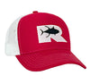 Rogue Tuna Trucker Hat - Red/White