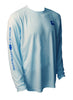 Rogue Tuna logo Performance Shirt Arctic / Ocean Blue