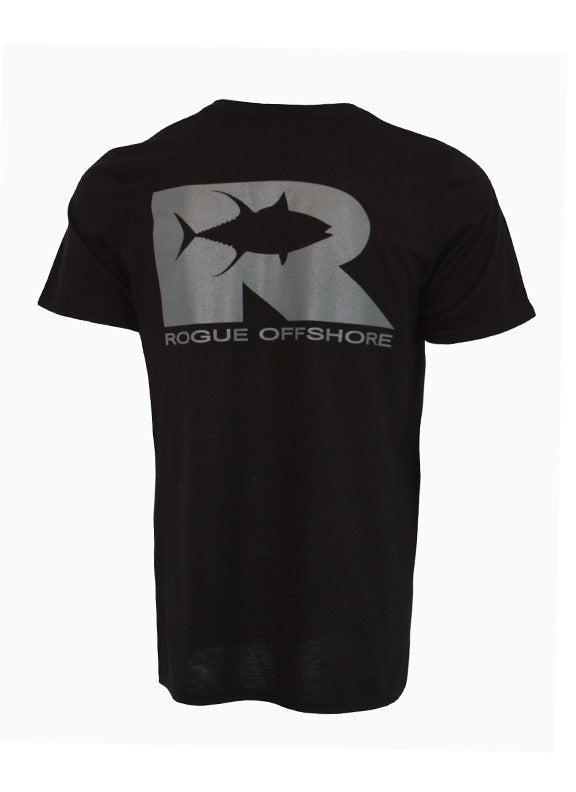 Rogue Tuna Tech Tee -  Black/Charcoal