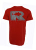 Rogue Tuna Tech Tee - Cardinal/Charcoal