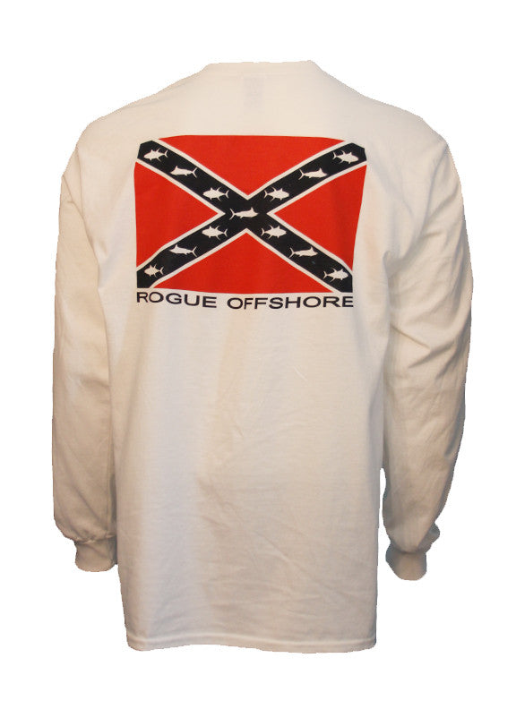 Tuna/Marlin Flag LS T-Shirt