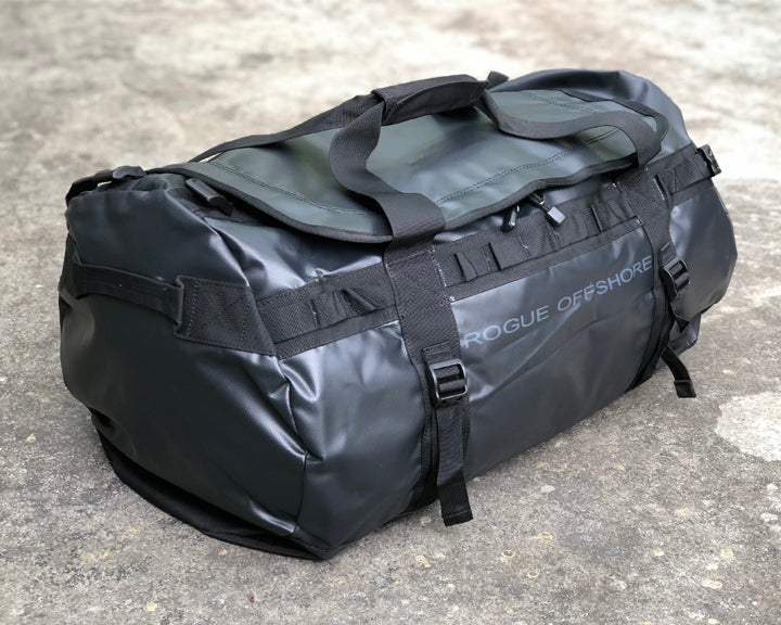 Black Rogue Offshore Performance 75L Duffle Bag