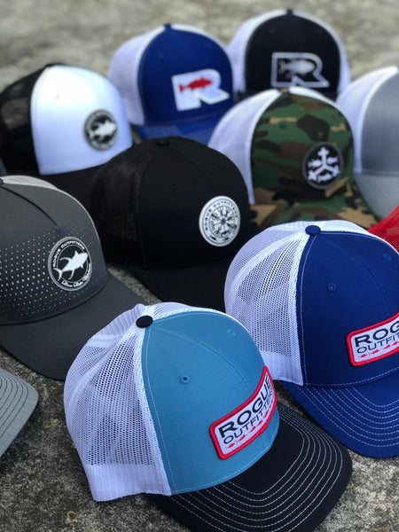 Rogue Outfitters Tuna Patch Trucker Hat (Charcoal) – Rogue Offshore