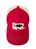 Rogue Tuna Trucker Hat - Red/White