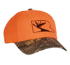 Rogue Outfitters Antlers Camo Strapback - Orange with Camo Bill
