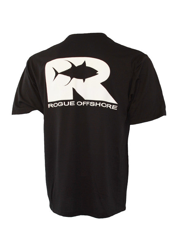 Offshore Performance Shirt SS - Black/White