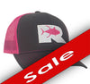 Rogue Tuna Trucker Hat - Charcoal / Pink