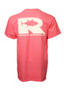 Original Tuna Logo SS T-Shirt - Pink/White