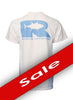 Original Tuna Logo SS T-Shirt - White/Columbia Blue
