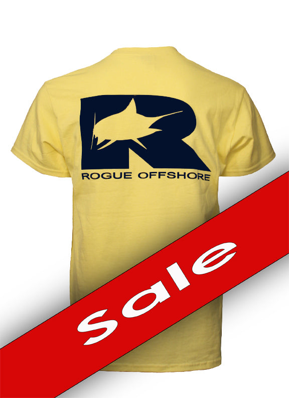 Marlin Logo SS T-Shirt - Fighting Lady Yellow