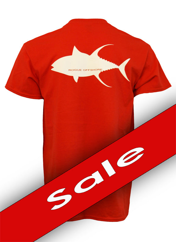 Tuna Design SS T-Shirt - Red/White
