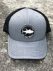 Rogue Outfitters Tuna Patch Trucker Hat (Heather Grey and Black)